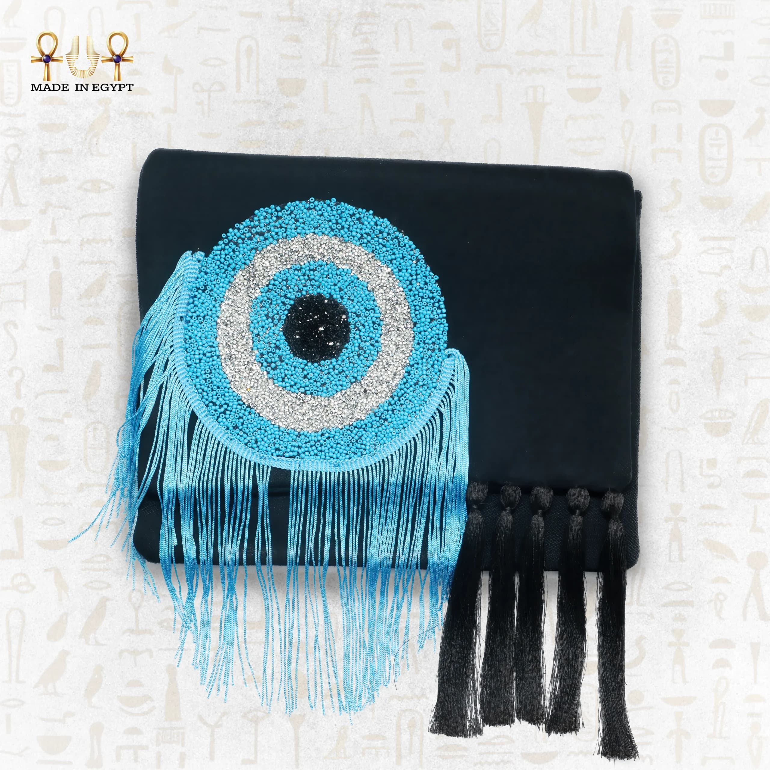 Turquoise Eye bag