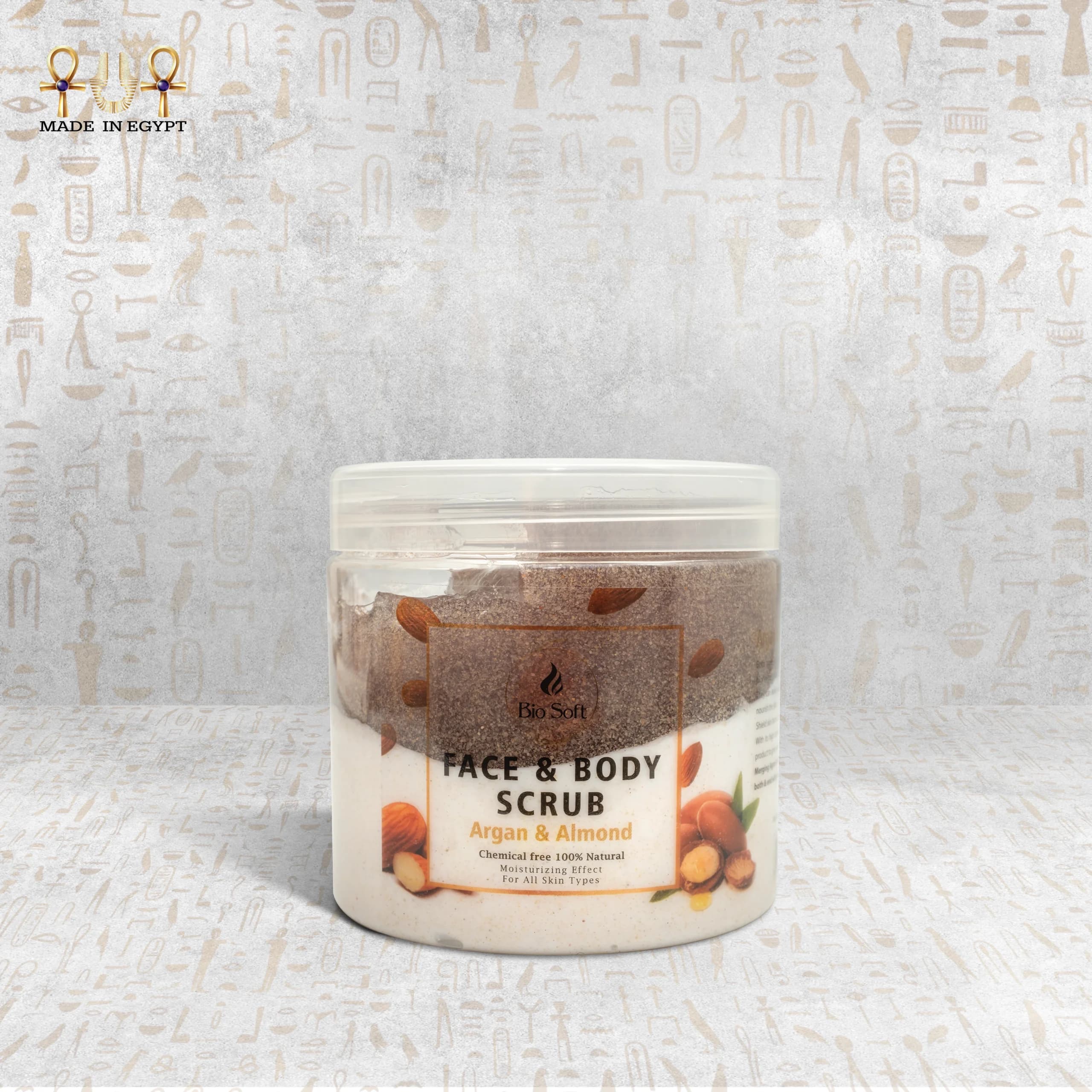 Argan & Almond Face & Body Scrub