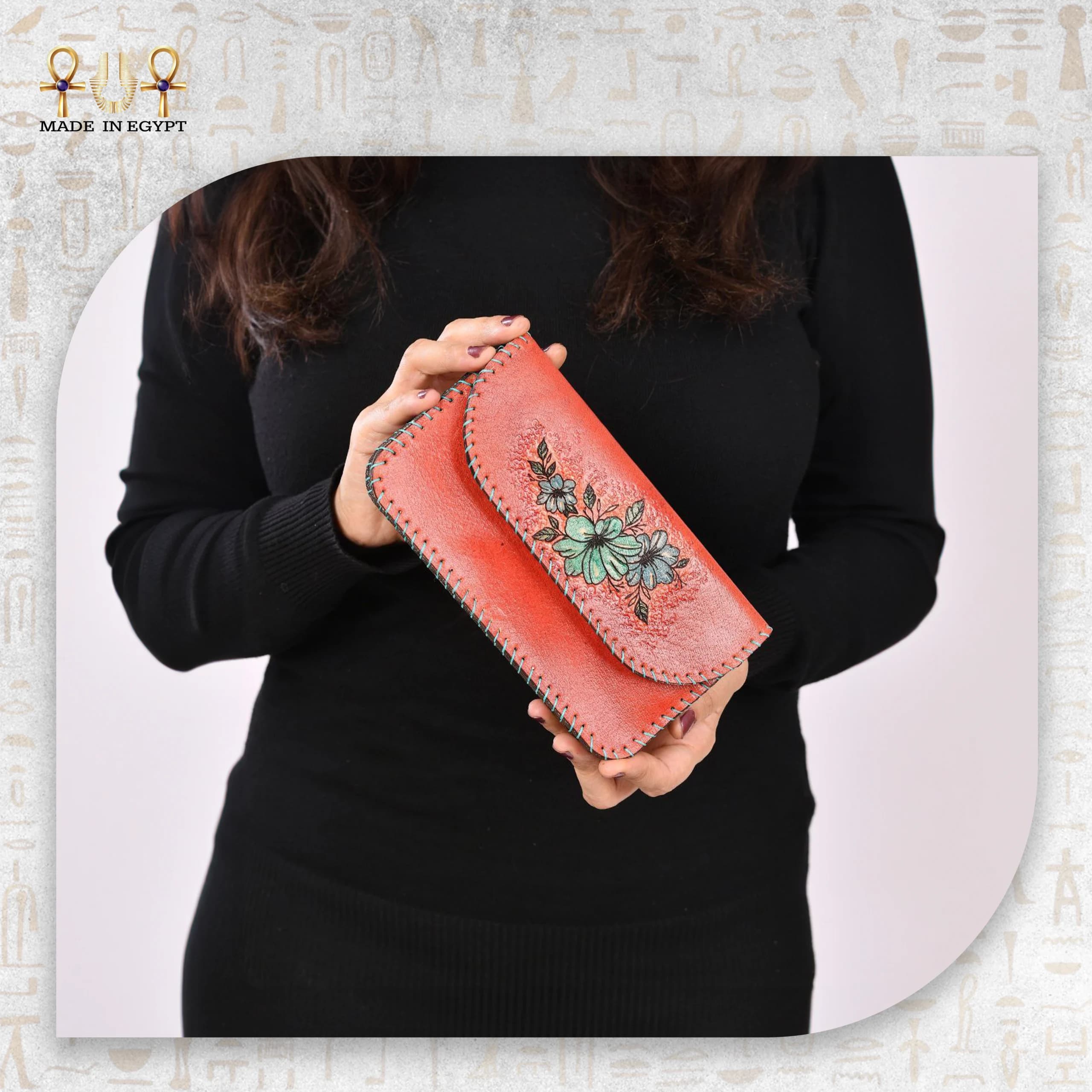 Coral Sunset Wallet