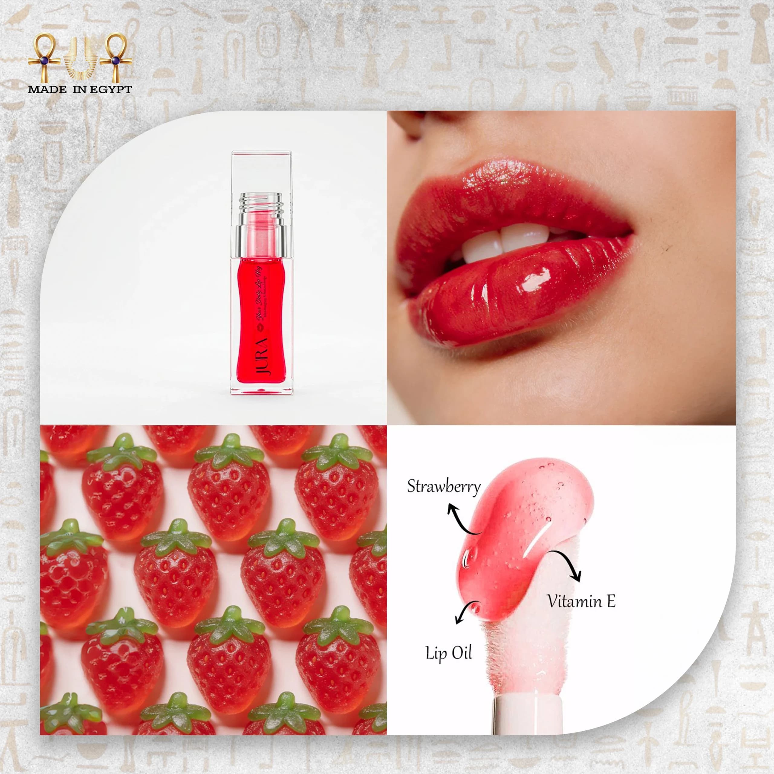Strawberry Glossy Lip Oil